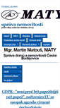 Mobile Screenshot of maty.cz